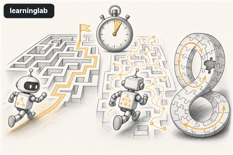 Line-art illustration for Algorithmic Efficiency and Undecidable Problems